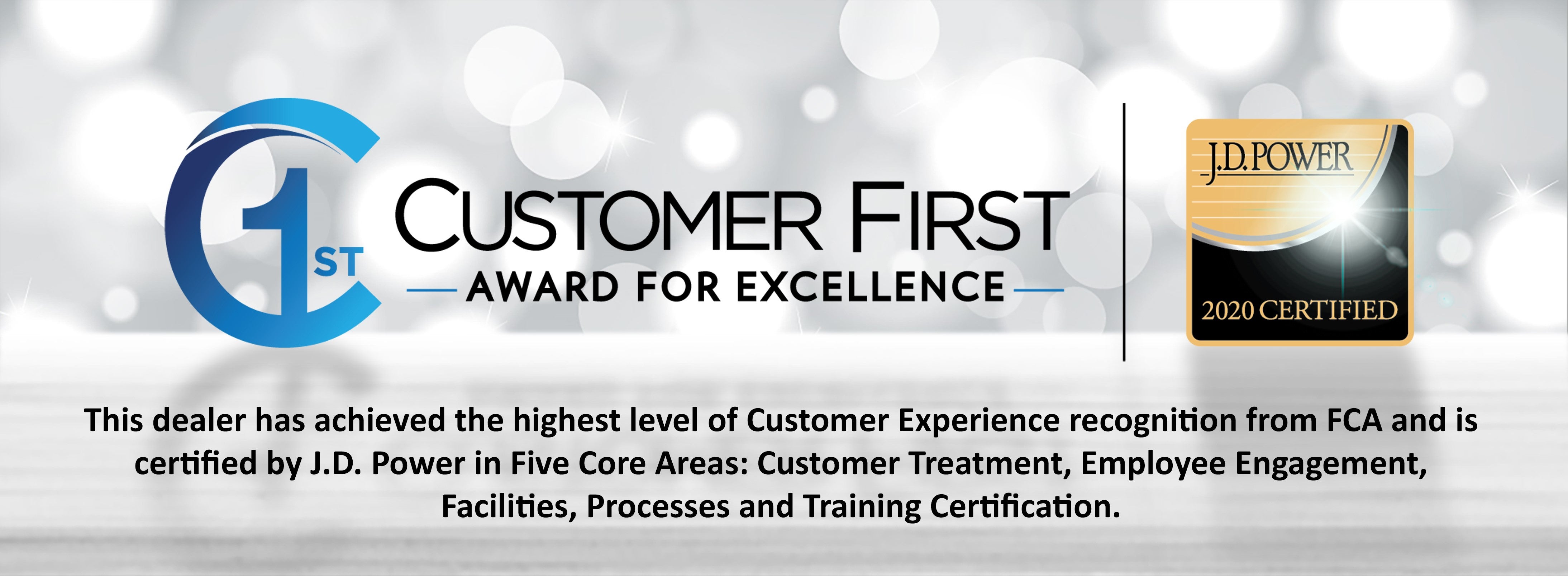 Customer First Award for Excellence for 2019 at Torkelson Motors Inc in Elgin, IA